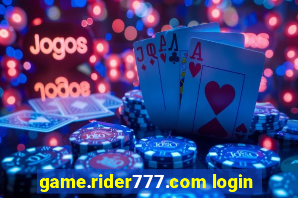 game.rider777.com login